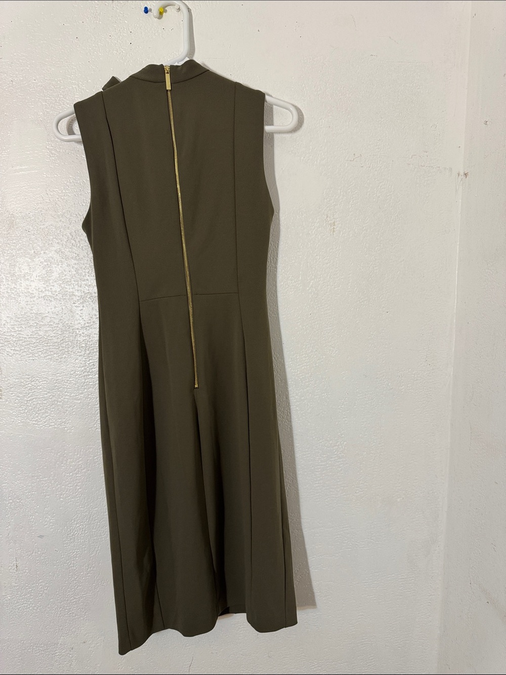 Calvin Klein green olive or dark green dress size 4 - Picture 16 of 16